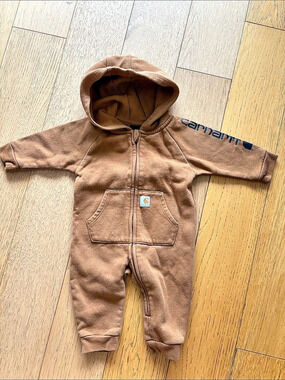 Carhartt Baby Hooded Coverall Size 3M